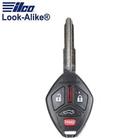 Ilco LAL RHK-MITS-4B2 MITSUBISHI 4 BUTTON REMOTE HEAD KEY (MIT 17) ILCO-AX00011990